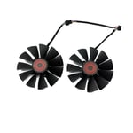 Ventilateur de refroidissement de carte vidéo,pour ASUS STRIX GTX 970 980 780 TI R9 380,FD10015H12S 0.55A 5Pin GTX980 980Ti - Type 2PCS