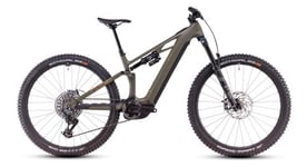 Vtt electrique tout suspendu cube stereo hybrid one44 hpc tm 800 sram gx eagle axs 12v 800 wh 27 5   vert dusty olive 2025