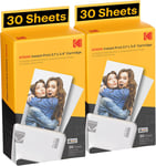 KODAK 4PASS Film Cartridge 2.1" x 3.4" 60 Sheets for Kodak Mini 2 Retro and Mini