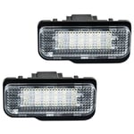 LED-registreringsnummerbelysning för bil - W203 5d/w211/w219/r171 db transparent color  black