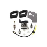 Jalleria - Kit de Carburateur pour Honda GX25 GX35 gx 25 35 HHT35 HHT35S FG110 Tondeuses Tondeuse Moteur 16100-Z0H-825 filtre à air remplacer