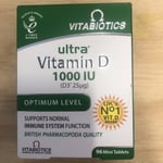 Vitabiotics Ultra Vitamin D 1000 IU Optimum Level 96 Mini Tablets BBE:-07/2025