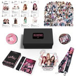 161 st. Blackpink Born Pink Album Presentask - Blink Fans Present, Varor, Fotokort, Födelsedagsfest Dekorationer Kpop Nyckelband Dekaler