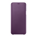 Samsung Étui de Protection pour Samsung Galaxy J6 Flip Wallet Violet