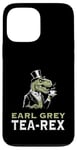 Coque pour iPhone 13 Pro Max Earl Grey Tea Rex trex dinosaure dinosaure humour britannique t-rex