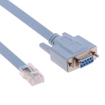 Câble de Console RJ45 Ethernet vers RS232 DB9 COM Port série femelle routeurs câble adaptateur réseau pour routeur de commutateur Cisco