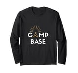 Base camp tent camping side Long Sleeve T-Shirt