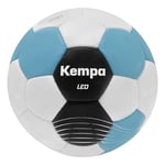 Kempa Leo Ballon de Handball Enfants et Adultes, Gris/Noir, 0