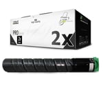 2x Printer Cartridges for Ricoh MP C2050 C2550spf C2030 C2050spf C2530 BLACK