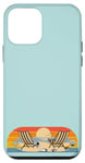 Coque pour iPhone 12 mini Voyage à la plage, soleil, mer, coquillages, oiseaux, sable, vacances en famille