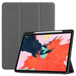 ebestStar - Housse iPad Pro 11 Etui Coque auto veille/réveille PU Slim SmartCase Support haute Solidité, Gris [Dimensions PRECISES Tablette : 247.6 x 178.5 x 5.9mm, écran 11'']