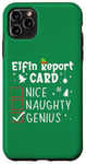 Coque pour iPhone 11 Pro Max Hilarious Christmas Nice Naughty Funny Xmas List Genius