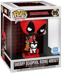 Figurine Funko Pop - Deadpool [Marvel] N°99 - Sheriff Deadpool Riding Horsey (51292)