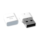 Philips Pico Édition High Speed clé USB 2.0 32 Go Ultra Small pour PC, Ordinateur Portable, Smart TV, Audio pour Voitures et Autres, Vitesse de Lecture jusqu'à 23 Mo/s