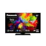 Panasonic TV-55Z80AEZ, Série Z80 55 Pouces 4K Ultra HD OLED Smart TV, 2024, Fire TV, Dolby Vision & Atmos, Mode Jeu Extreme, Controle Vocal Alexa, Airplay, Noir