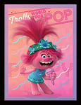 Trolls World Tour FP12817P-PL 34 x 45 cm (Poppy), Multi-Colour, 34.5 x 45.5 x 1.5 cm