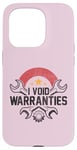 Coque pour iPhone 15 Pro I Void Warranties Funny Sarcastic Mechanic Engine Meme