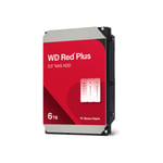 WD Red Plus WD60EFPX - hårddisk - 6 TB - SATA 6Gb/s