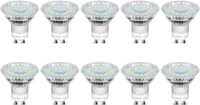 Lepro GU10 LED Bulbs, Cool White 5000K, 50W Halogen Spotlight Equivalent, 4W 325