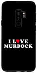 Galaxy S9+ I Love Murdock Matching Girlfriend & Boyfriend Murdock Name Case