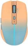 Inca Souris IWM-511RT 1600 DPI, Wrls & BT, Bouton 6D, Orange