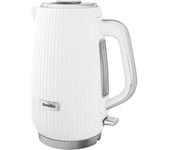 BREVILLE Linear VKT244 Jug Kettle - White & Chrome, White