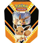 Pokemon Fall Tin Eevee V Tin Box