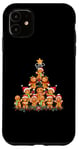 Coque pour iPhone 11 Jolly Gingerbread Christmas Tree Tee Gingerbread T-shirt pour femme