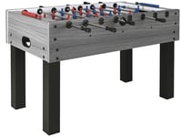 Foosball/Fotbollsspel Garlando F100 Grey Oak Genomgående