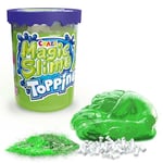 CRAZE Magic Slime Topping - Slime Enfants en boîte de 70 ML avec Paillettes & différents toppings - Set Slime sûr & sans résidus