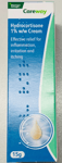 Careway Hydrocortisone Bite & Sting Cream Itch Relief 1% w/w - 15g