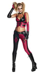 Rubies - Déguisement Officiel Adulte Harley Quinn Arkham City Déguisement, Rouge, M