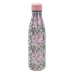 Lesser & Pavey 500ml Designed Stainless Steel Water Bottle | Eco Friendly Stainless Steel Bottle With Lid | Honeysuckle Stainless Steel Bottles For Office, Sports or On The Go - William Morris