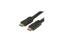 M-CAB HDMI Hi-Speed Kabel with Ethernet - HDMI-kabel med Ethernet - 3 m