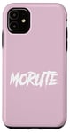 Coque pour iPhone 11 Morute Aesthetic Poupée effrayante + Mignon Horreur Goth Dents