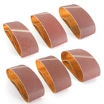 Lot de 12 bandes abrasives 75 x 533 mm, bandes abrasives pour papier abrasif 40 80 120 180 240 320 Grain assorti pour métal, bois, mur, meubles, ponceuse à bande de polissage et meulage 7,6 x