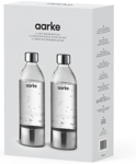 Aarke 2-pack PET Bottles for Sparkling Water Maker Carbonator 3, BPA free with