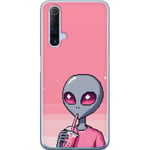 Realme X50 5G Genomskinligt Skal Alien Smoothie