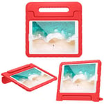 Coque pour iPad 8 (2020) 10.2 inch, iPad 7 (2019) 10.2 inch, iPad 9 (2021) 10.2 inch Enfants Etui avec poignée iMOSHION® Rouge