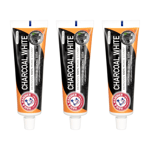 Arm and Hammer Charcoal Sensitive Toothpaste 75ML x 3