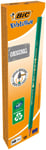 BIC Ecolutions Evolution 650 HB Pencil, &#226;&#8364;&#8220; Green, 12 Count (Pa