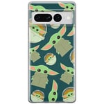 ERT GROUP Coque de téléphone Portable pour Google Pixel 7 Pro Original et sous Licence Officielle Star Wars Motif Baby Yoda 006 Parfaitement adapté à la Forme du téléphone Portable, Coque en TPU