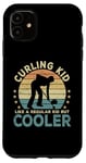 Coque pour iPhone 11 Curling Curler pour enfants Funny Curling