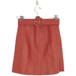 Jupes Sandro  Mini jupe en cuir