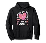 Quilting Knitting Crochet Sewing Machine Fabric Crafting Pullover Hoodie