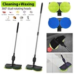 Electric Rechargeable Cordless Floor Cleaner Scrubber Sweeper Polisher Mop Set