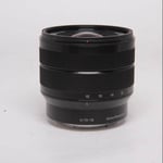 Sony Used E 10-18mm f/4 OSS Ultra Wide Angle Zoom Lens