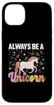 iPhone 14 Plus Unicorn rainbow - I believe in unicorns Case