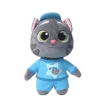 28cm Tyst Version Talking Tom And Friends Med Hatt Plyschleksaker Talking Tom Angela Ginger Dockor Med Utbytbara Kläder Tom with hat