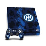 INTER MILAN 2021/22 CREST KIT VINYL SKIN DECAL FOR SONY PS4 CONSOLE & CONTROLLER